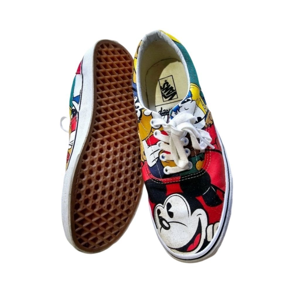 Vans Disney Limited Edition Sneakers Disney Mickey W10 M8.5 Like New